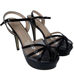 Black Helen's Heart Pageant Heels